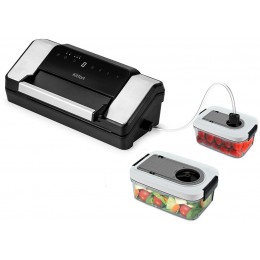 Вакуумный упаковщик Kitfort КТ-1532 130Вт 0.8Бар шир.пак.:30см черный/серебристый