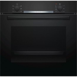 Духовой шкаф Электрический Bosch HBA530BB0S черный/серебристый