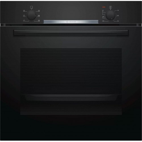 Духовой шкаф Электрический Bosch HBA530BB0S черный/серебристый