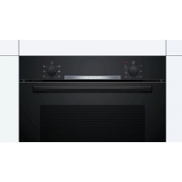 Духовой шкаф Электрический Bosch HBA530BB0S черный/серебристый