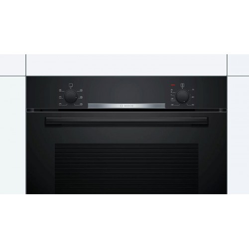 Духовой шкаф Электрический Bosch HBA530BB0S черный/серебристый