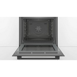 Духовой шкаф Электрический Bosch HBA530BB0S черный/серебристый