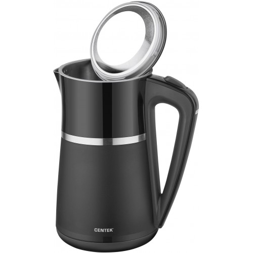 Чайник электрический Centek CT-0028 1.7л. 2200Вт черный корпус: пластик (CT-0028 BLACK)
