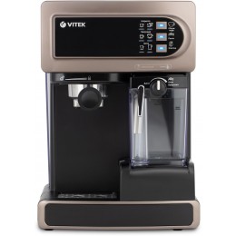 Кофеварка рожковая Vitek VT-1517 BN 1238Вт коричневый/черный