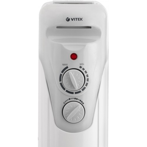 Радиатор масляный Vitek VT-1708 1500Вт белый