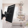 Кронштейн для телевизора Holder LCDS-5004 металлик 10"-26" макс.25кг настенный поворот и наклон