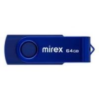 Флеш-диск Mirex SWIVEL DEEP BLUE 64GB USB 2.0