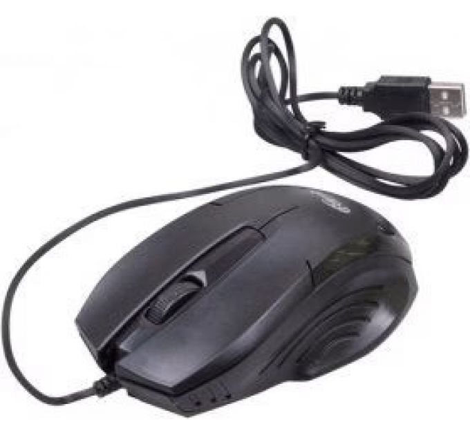 Мышь проводная Ritmix ROM-300 Black