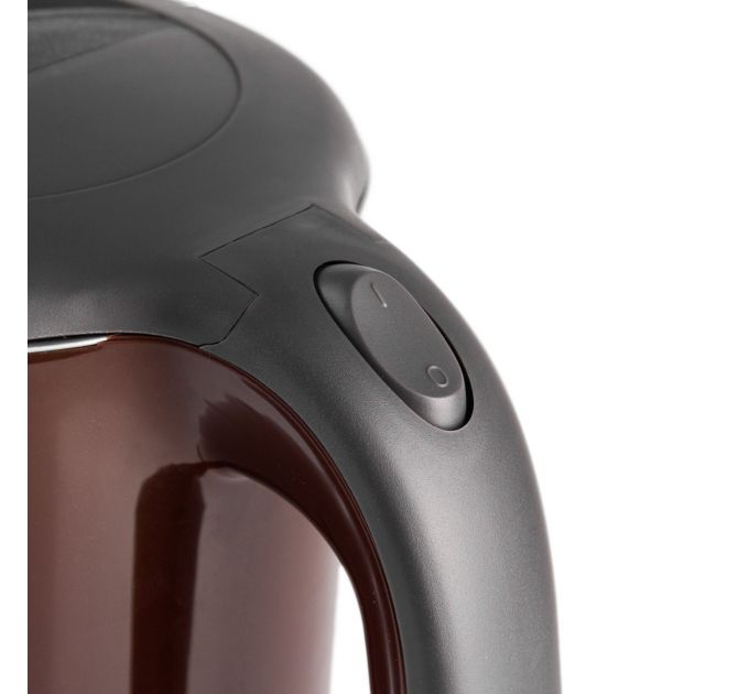 Чайник электрический GALAXY GL 0318, коричневый