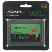 Накопитель SSD ADATA SU630, 960Gb, SATA III, 2.5", R/W 520/450
