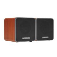 Акустич. система 2.0 Gembird SPK-206, МДФ, коричневый, 5 Вт, регулятор громкости, USB-питание