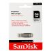 Флеш диск Sandisk 64Gb Cruzer Ultra Flair SDCZ73-064G-G46 USB3.0 серебристый/черный