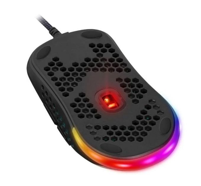 Мышь проводная Defender Shepard GM-620L черный, 12800 dpi, USB, кнопки - 7