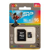 Флеш карта microSD 16GB Silicon Power Elite microSDHC Class 10 UHS-I