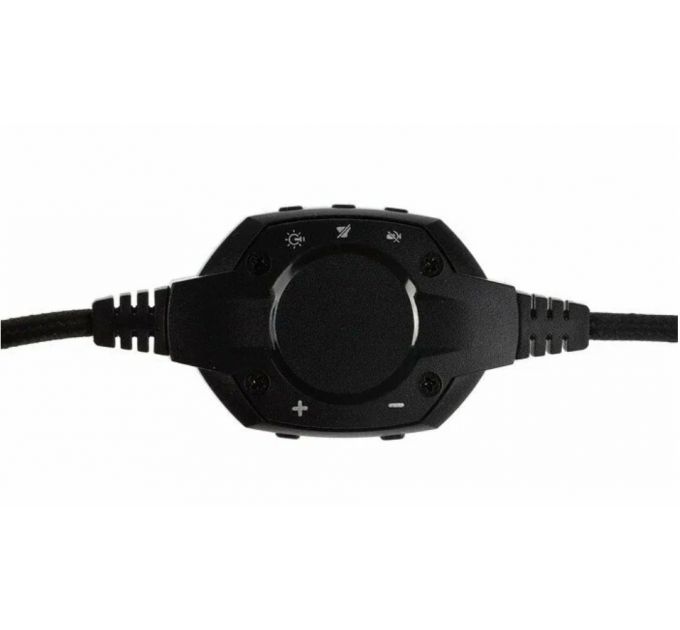 Гарнитура Qumo Olimpus GHS 0024, звук 7.1 с микрофоном, USB подключение, RGB управляемая подсветка