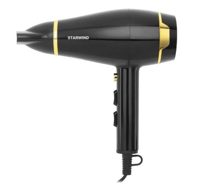 Фен Starwind SHD 6063 2200Вт черный/хром