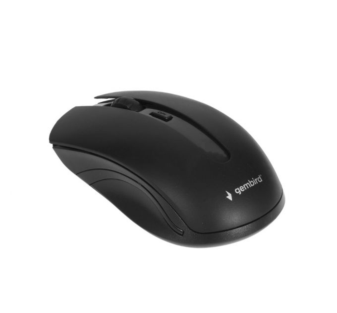 Клавиатура + мышь Gembird KBS-8000 черный USB {беспров. 2.4ГГц/10м, 1600DPI, мини-приемник}