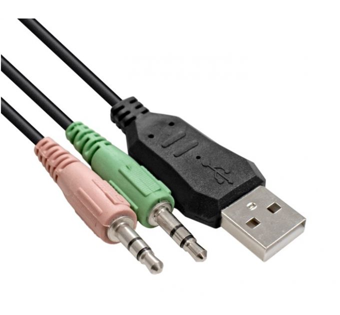 Полноразмерные игровые наушники с микрофоном (гарнитура) ExeGate Gaming HS-520G