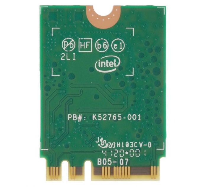 Адаптер беспроводных локальных сетей Intel® Wi-Fi 6E AX210 (Gig+) (AX210NGW)