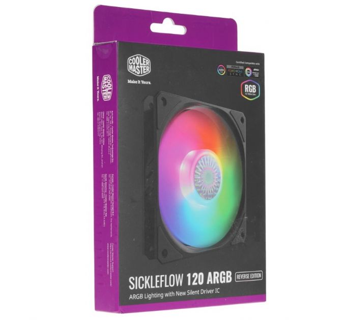 Реверсный вентилятор Cooler Master SickleFlow 120 [MFX-B2DR-18NPA-R1]