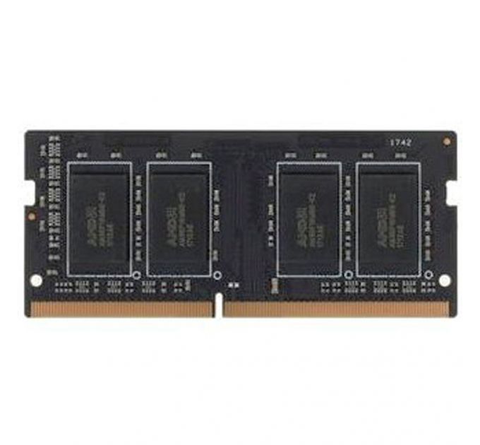 Модуль памяти 8GB AMD Radeon™ DDR4 2666 SO DIMM R7 Performance Series Black R748G2606S2S-U Non-ECC, 