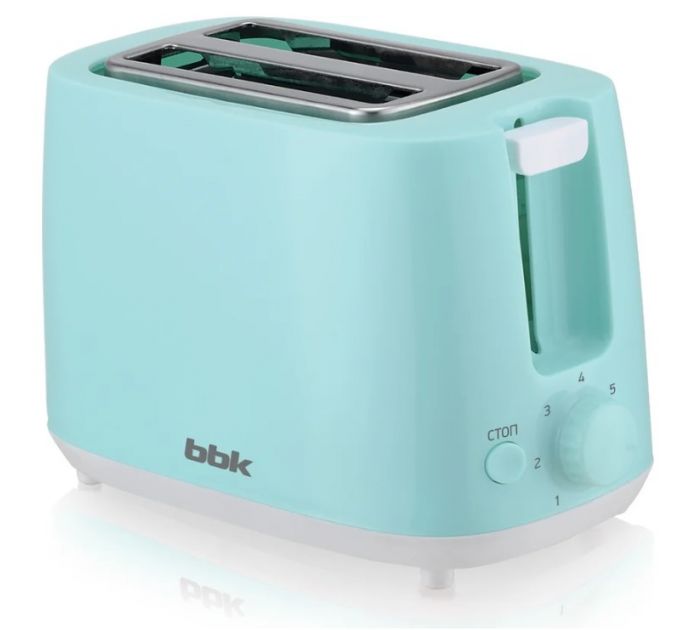 Тостер BBK TR82 снежная мята