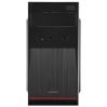 Корпус mATX Digma DC-MATX100-U2, Mini-Tower, без БП, черный