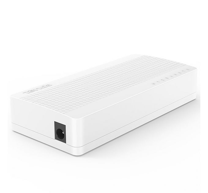 Настольный неуправляемый коммутатор TENDA S108 (mini), 8 портов Ethernet 10/100 Мбит/сек