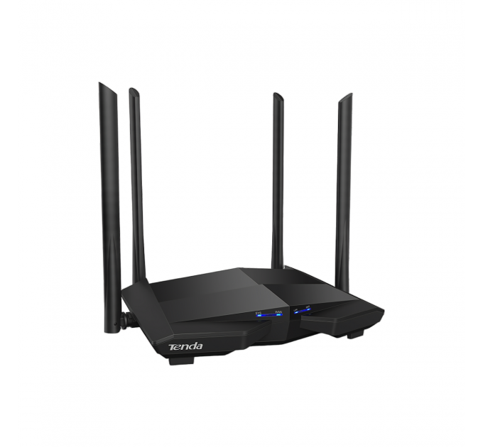 Маршрутизатор Tenda AC10, 3 LAN, 1000 Мбит/с, 4 (802.11n), 5 (802.11ac), Wi-Fi 1167 Мбит/с, IPv6