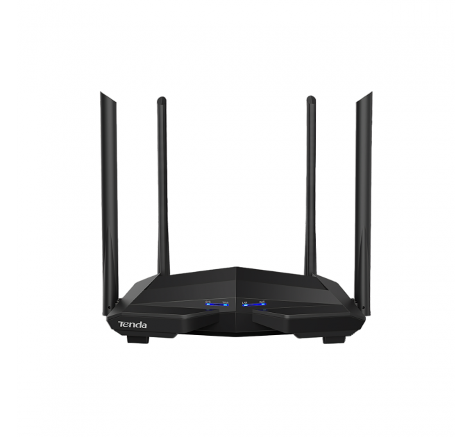 Маршрутизатор Tenda AC10, 3 LAN, 1000 Мбит/с, 4 (802.11n), 5 (802.11ac), Wi-Fi 1167 Мбит/с, IPv6