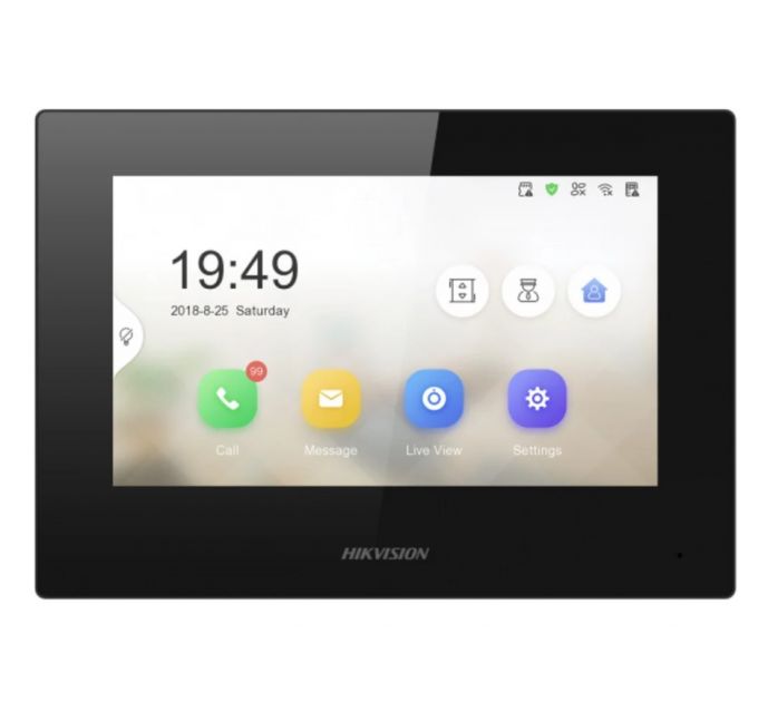 Видеодомофон Hikvision DS-KH6320-LE1(B) черный
