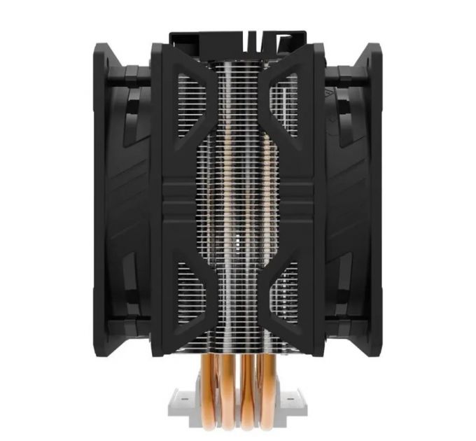 Кулер для процессора Cooler Master Hyper 212 LED Turbo ARGB черный, 120 мм, алюминий/медь, 1800 об/м