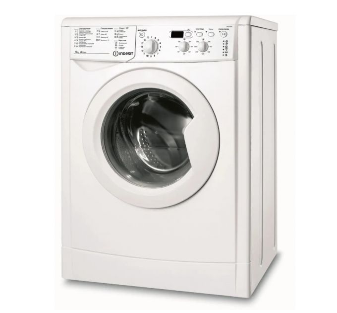 Стиральная машина Indesit IWSD 5085 (CIS) белый, загрузка фронтальная 5 кг,800 об/мин., класс: А