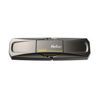 Флеш диск Netac US5 256GB USB3.2+TypeC Solid State Flash Drive, up to 550MB/500MB/s