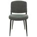 Стул для кухни Бюрократ KF-8 серый Alfa 44 металл черный на ножках (KF-8/FABRIC/GREY)