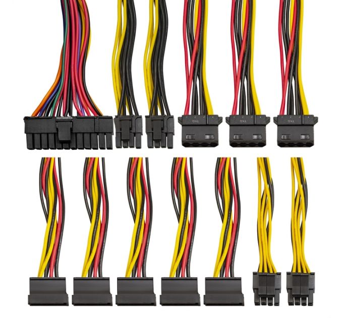 Блок питания 500W ExeGate UN500 (ATX, 12cm fan, 24pin, 2x(4+4)pin, 2xPCI-E, 5xSATA, 3xIDE)