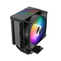 Кулер PCCooler R400 ARGB BK S115X/1200/1700/AM4/AM5 (TDP 180W, 90mm ARGB Fan, 4 тепловые трубки 6мм,