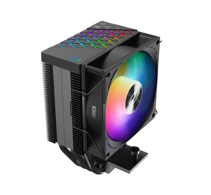 Кулер PCCooler R400 ARGB BK S115X/1200/1700/AM4/AM5 (TDP 180W, 90mm ARGB Fan, 4 тепловые трубки 6мм,