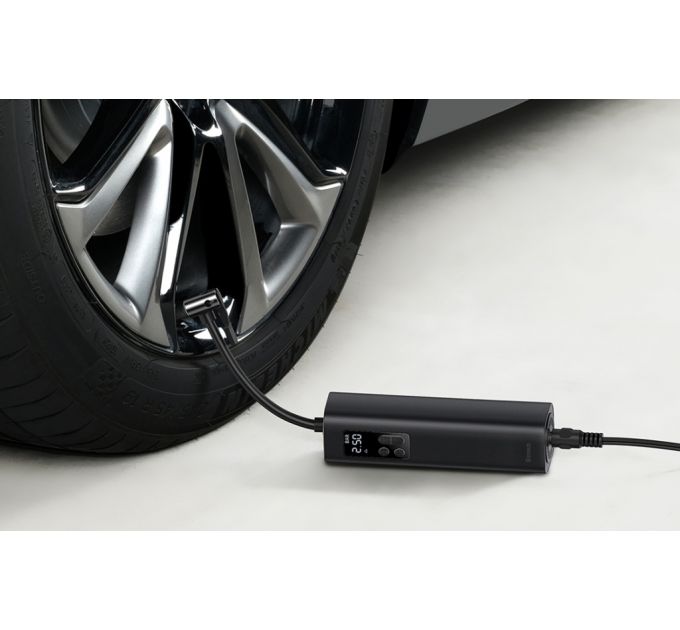 Автомобильный компрессор Baseus Super Mini Inflator Pump Черный (CRCQ000001)