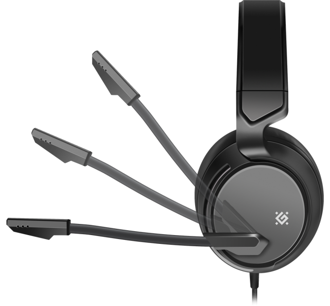 Гарнитура GAMING SHADOW BLACK 64600 DEFENDER