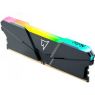 Оперативная память DDR 4 DIMM 16Gb PC25600, 3200Mhz, Netac Shadow NTSRD4P32SP-16E, RGB, C16 Grey, с 
