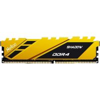 Оперативная память DDR 4 DIMM 8Gb PC21300, 2666Mhz, Netac Shadow NTSDD4P26SP-08Y C19 Yellow, с радиа
