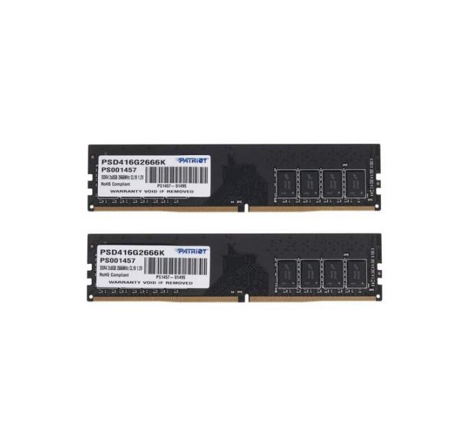 Оперативная память Patriot DIMM DDR4 SL 16GB 2666MHZ KIT
