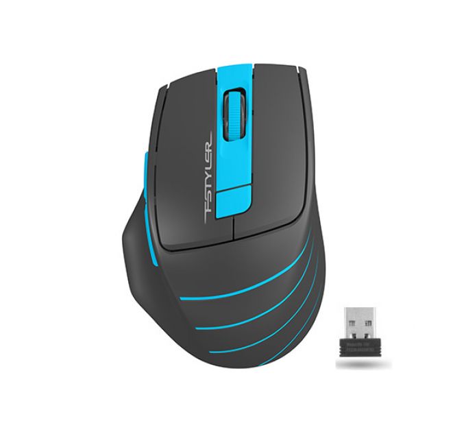 Мышь беспроводная A4Tech Fstyler FG30 серый, 2000 dpi, радиоканал, USB, кнопки - 5