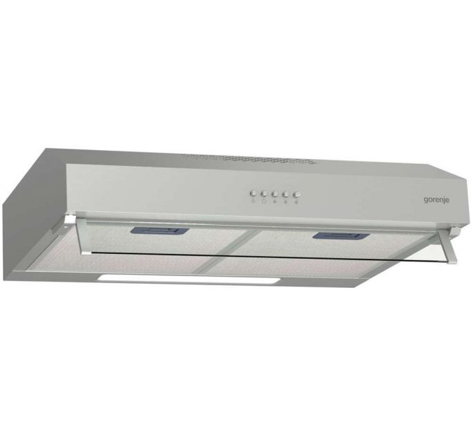 Вытяжка подвесная Gorenje WHU529EX/M серебристый/прозрачный