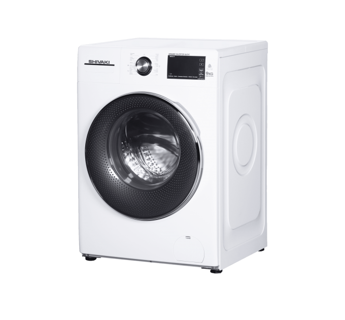 Стиральная машина Shivaki WF90N2712C белый, загрузка фронтальная 9 кг, 1400 об/мин, класс: А