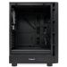Корпус без блока питания HSPD M510, Mesh Mid Tower, черный, TG, 0.5 SPCC, no fans ATX, mATX, mITX 18