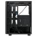 Корпус без блока питания HSPD M510, Mesh Mid Tower, черный, TG, 0.5 SPCC, no fans ATX, mATX, mITX 18