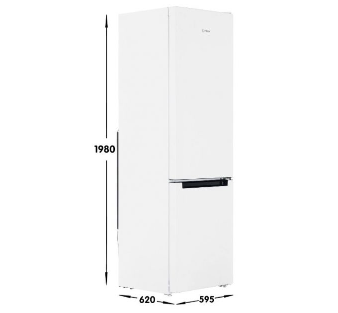 Холодильник Indesit DS 3200 W белый двухкамерный 252/87л морозилка снизу