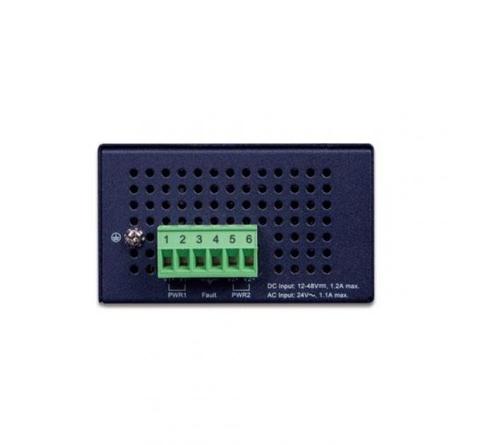 Коммутатор PLANET IP30 Industrial 8-Port 10/100/1000T + 2-Port 100/1000X SFP Ethernet Switch (-40~75